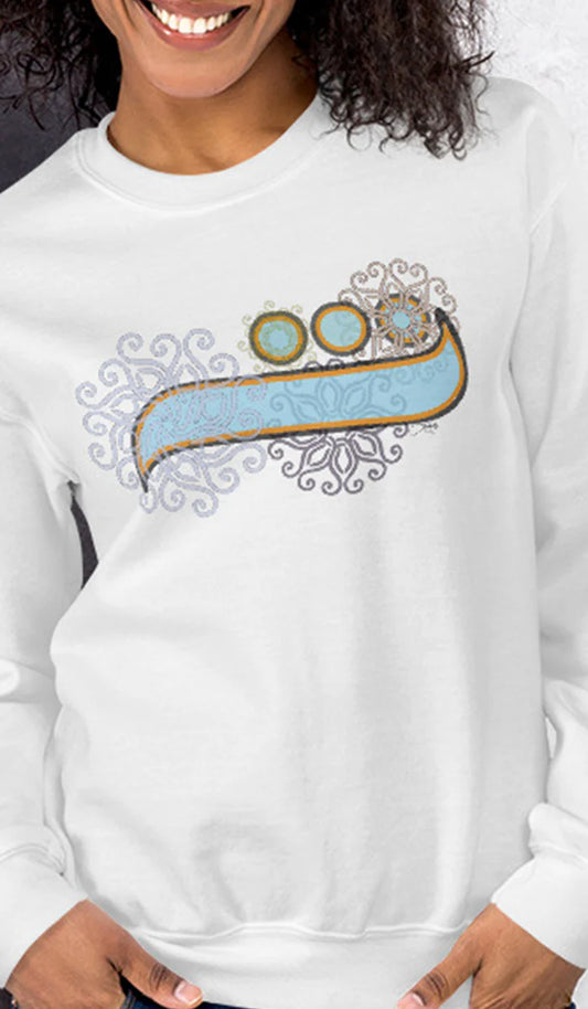 Pullover Sweatshirt with Arabic Initial - 'Thā' (ث)