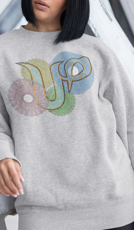 Pullover Sweatshirt with Arabic Initial - 'Sād' (ص)