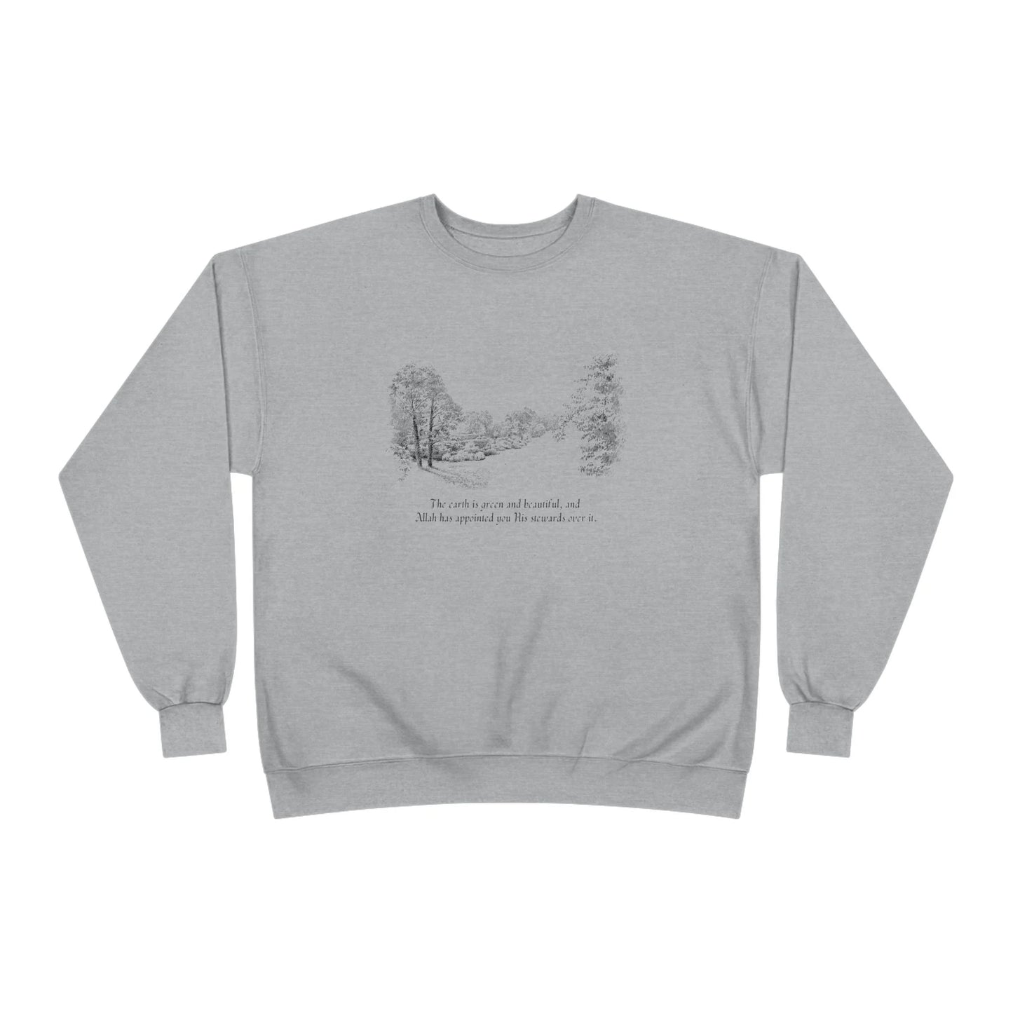 Satr Collection Unisex Eco-Friendly Crewneck Pullover Sweatshirt - Renewal