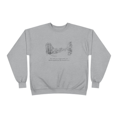 Satr Collection Unisex Eco-Friendly Crewneck Pullover Sweatshirt - Renewal